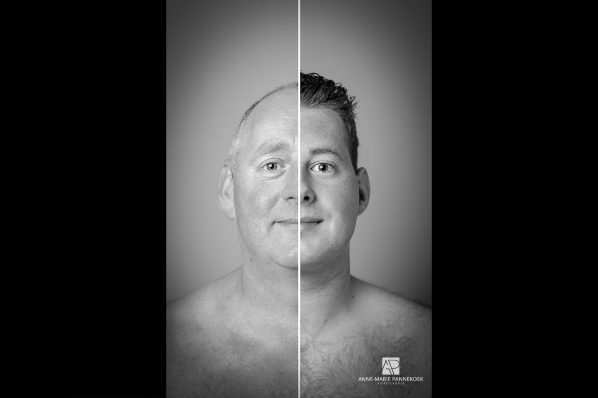 zo vader zo zoon dubbelportret